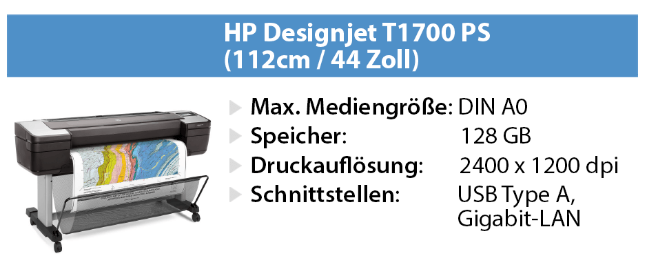 HP Designjet T1700 PS